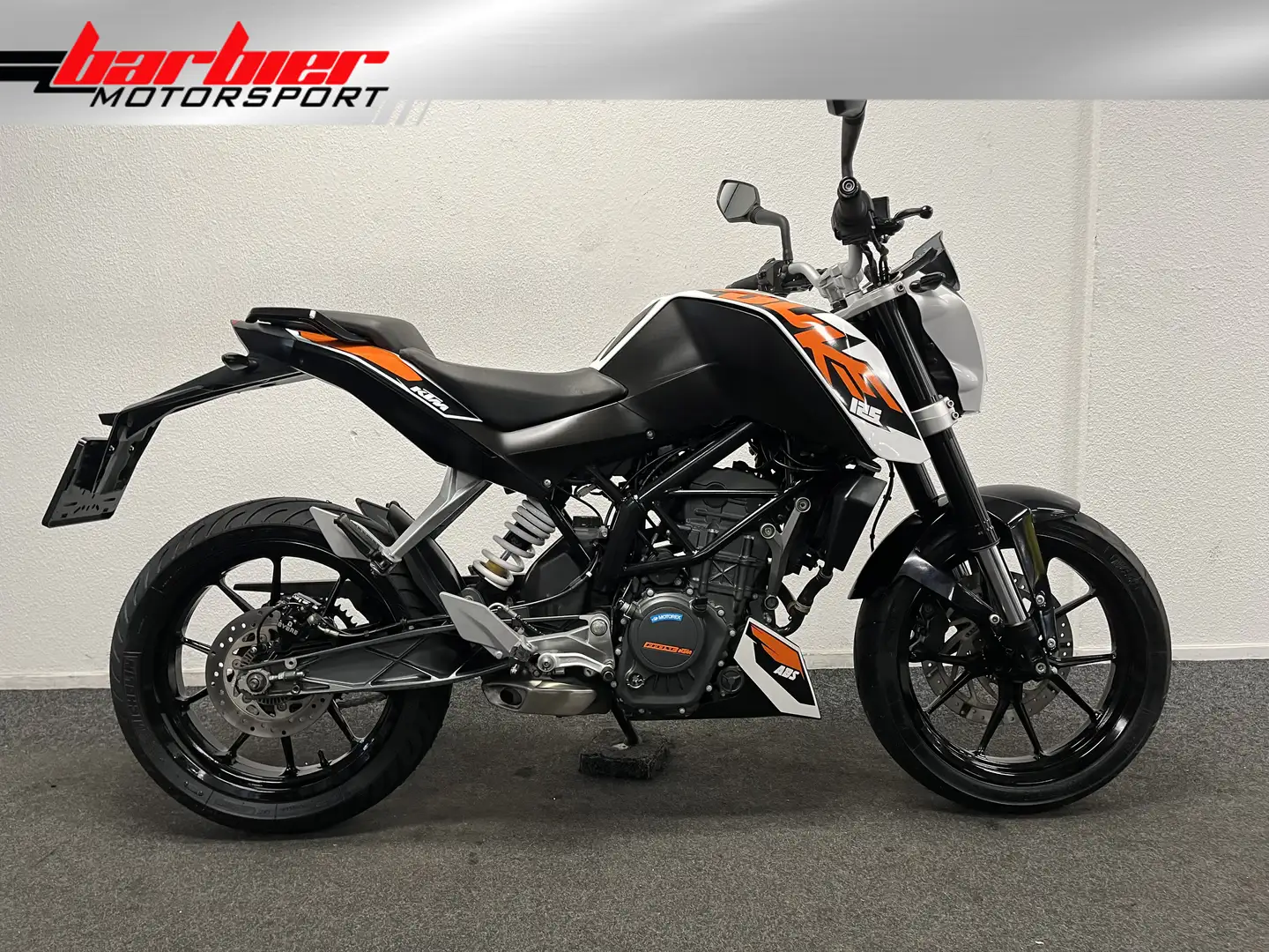 KTM 125 Duke Blanc - 1