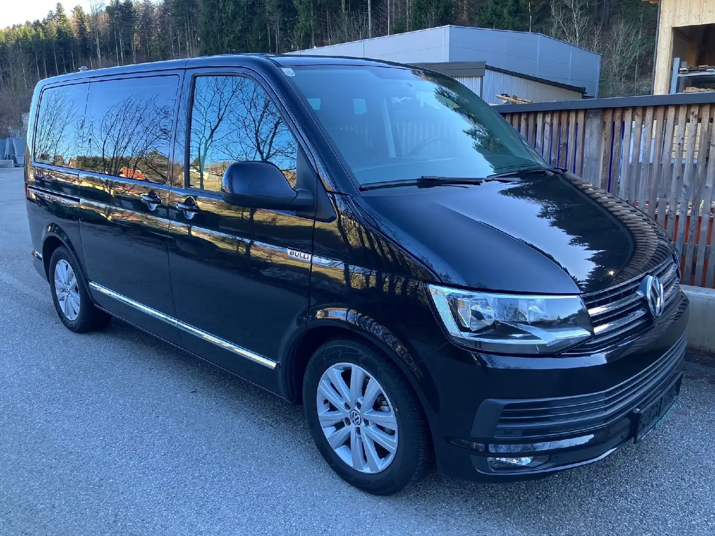 Volkswagen T6 Multivan Multivan Trendline, Klima, Alu, 8-fach bereift Schwarz - 2