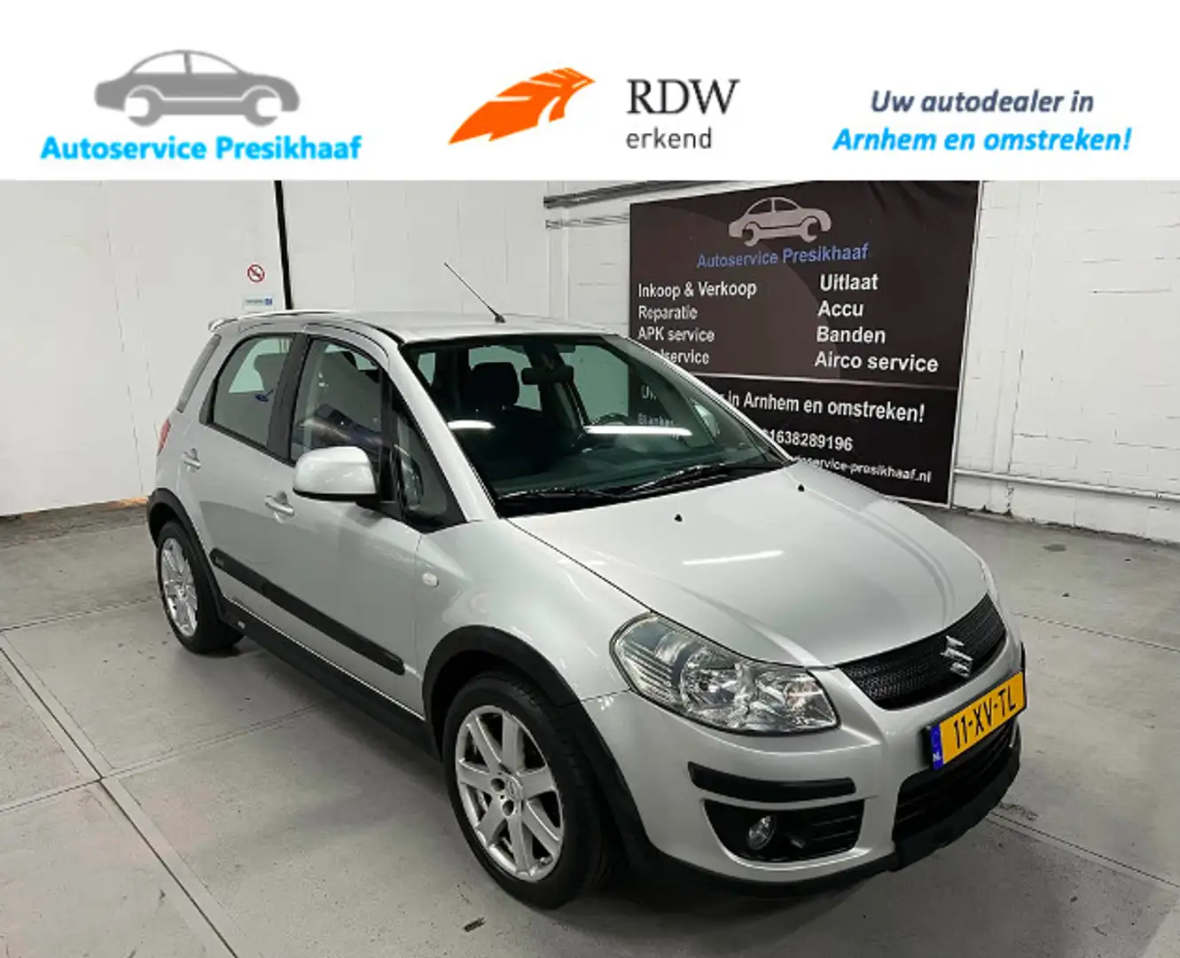 Suzuki SX4 1.6 Exclusive Automaat ECC / NAP / LM VELGEN Grijs - 1