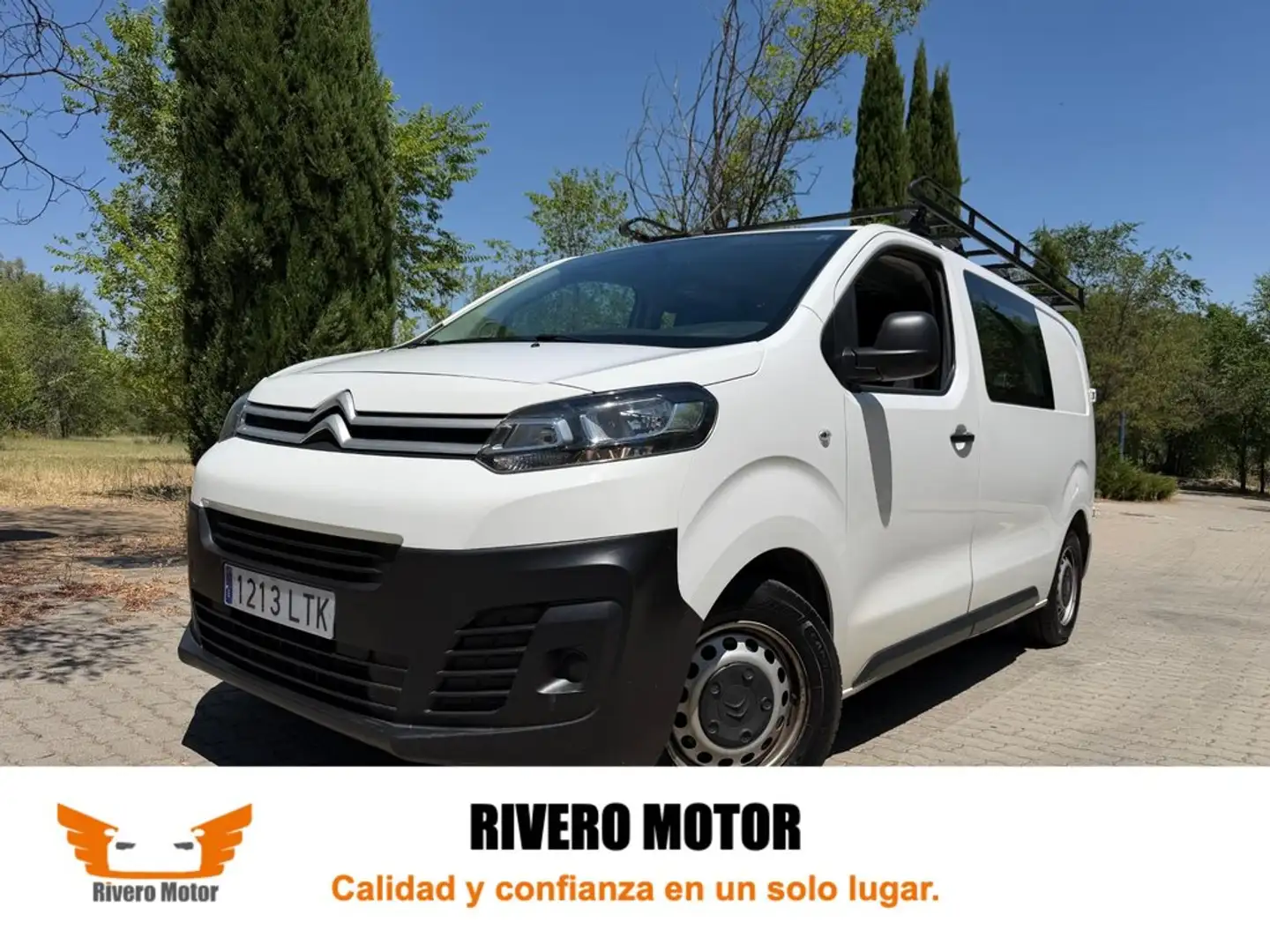 Citroen Jumpy Combi 1.5 BlueHDI Talla M Confort 120 S&S Blanco - 1