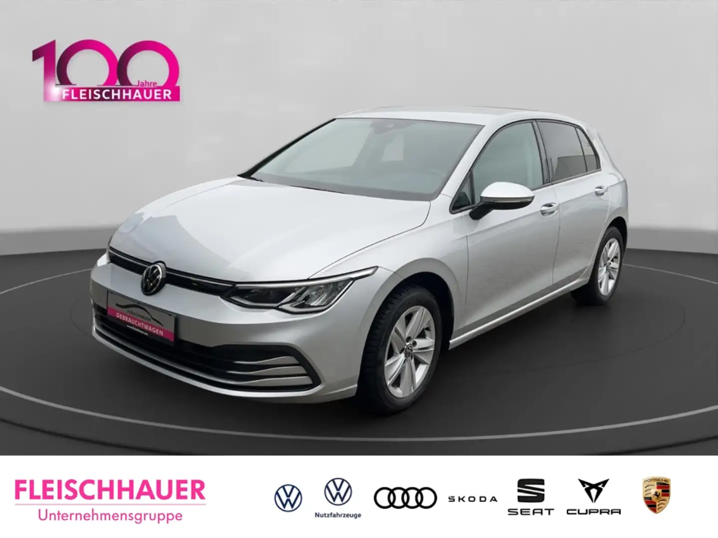 Volkswagen Golf VIII 1.5 TSI Life Navi Sitzhz App-Connect Silber - 1
