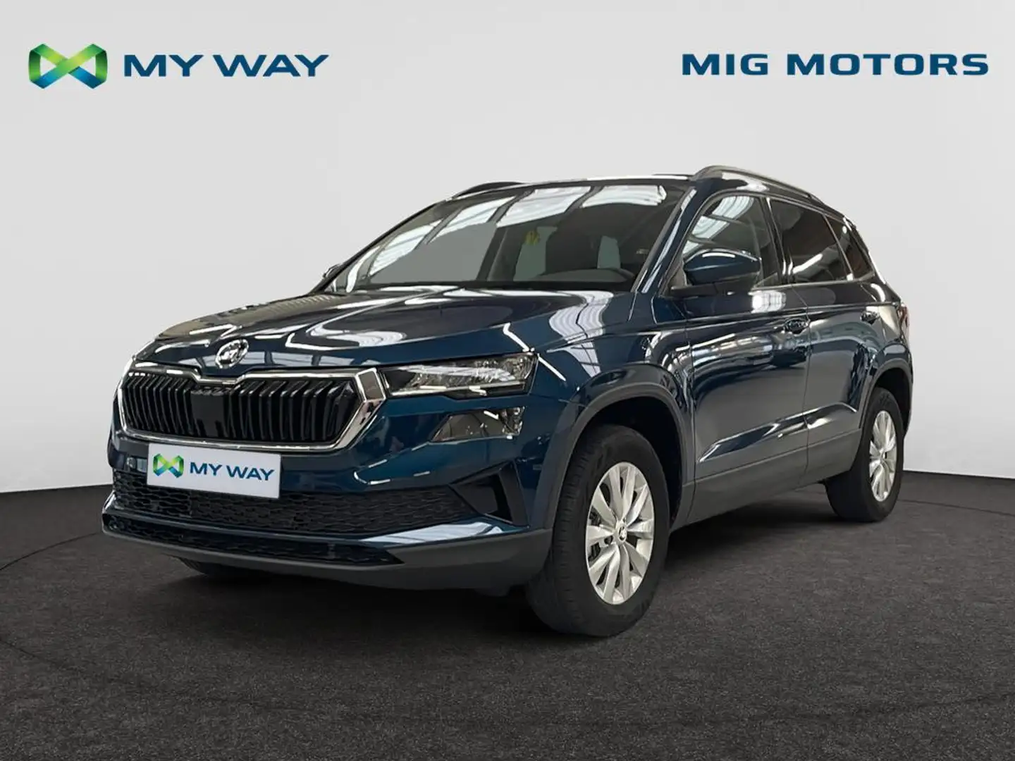 Skoda Karoq AMB TS 110PK /// AUTOMAAT Bleu - 1