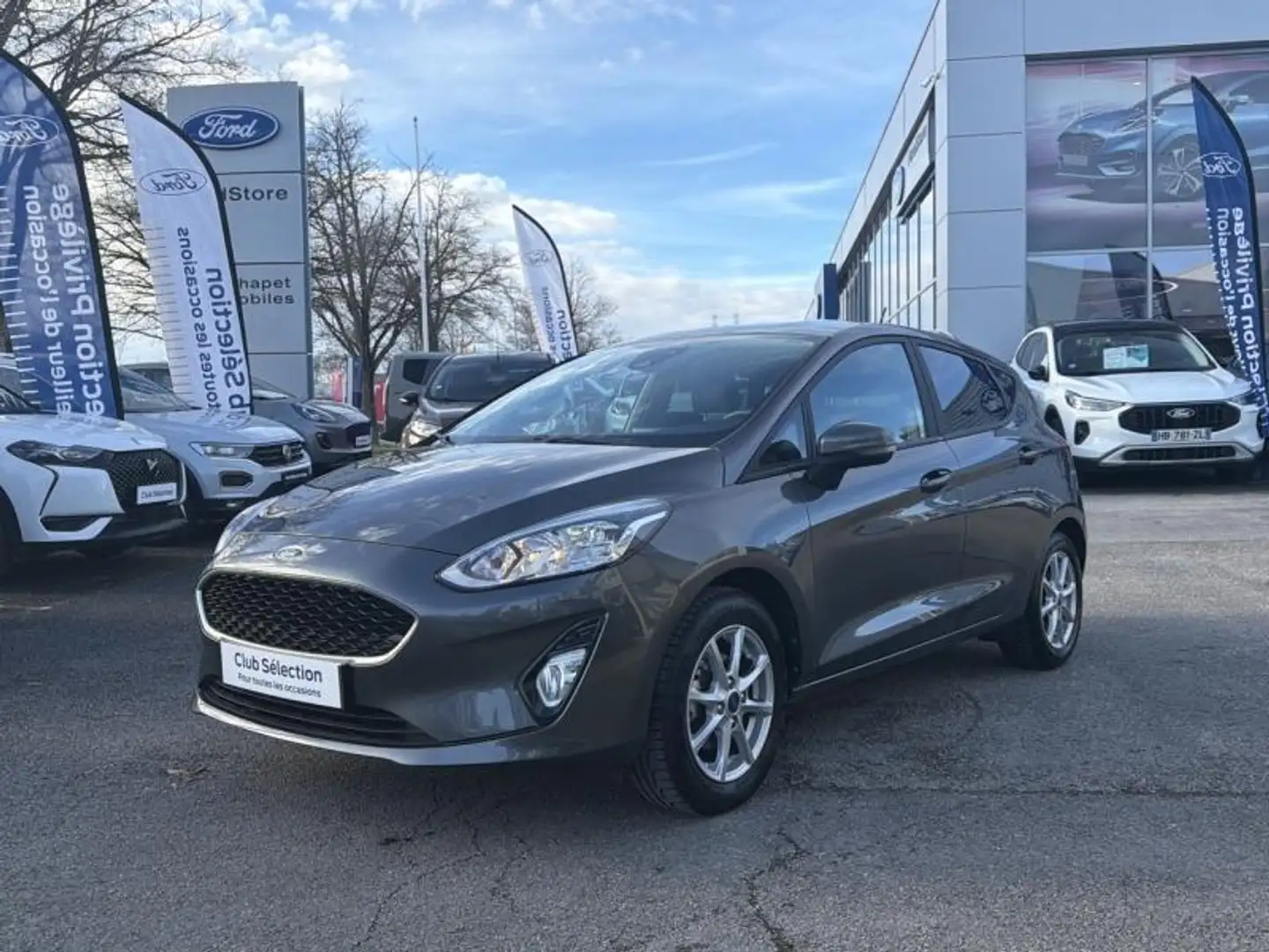 Ford Fiesta 1.1 75ch Connect Business 5p Gris - 1