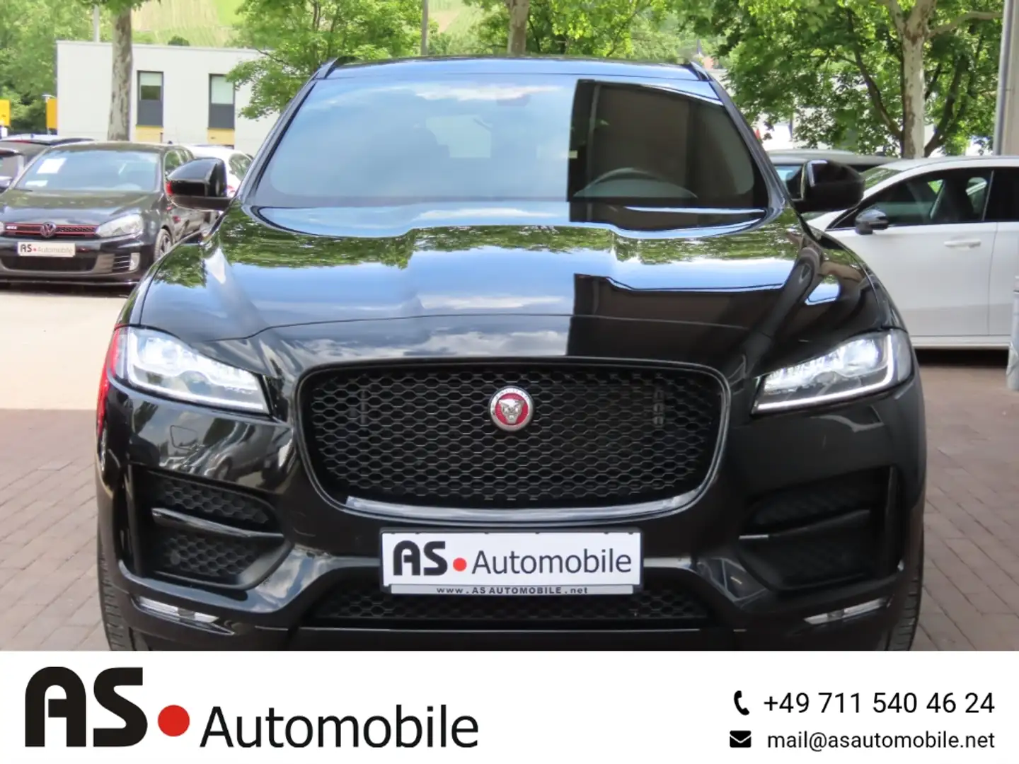 Jaguar F-Pace Prestige AWD 20d Navi*LED-SW*Leder*Kamera Schwarz - 2