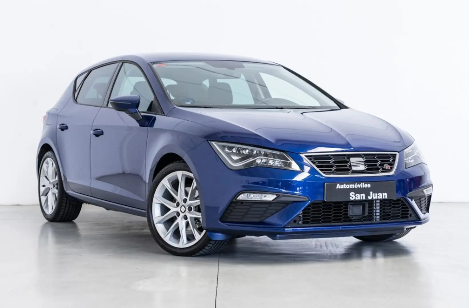 SEAT Leon 1.5 TGI GNC S&S FR 130 Bleu - 1