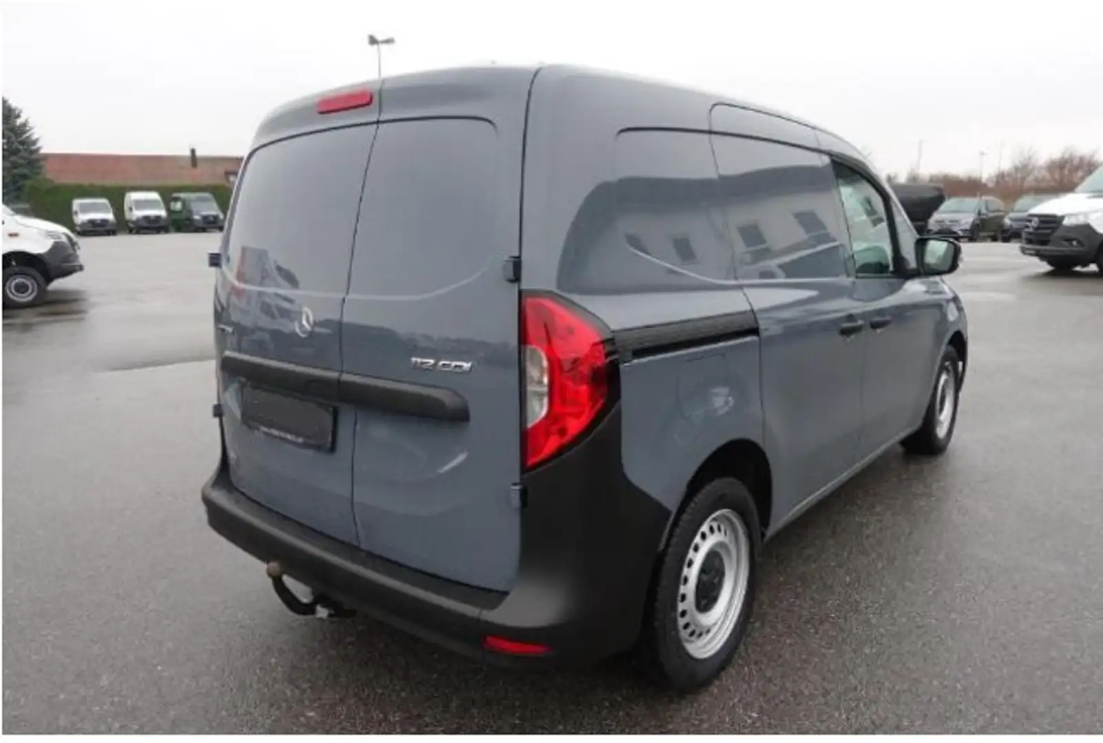 Mercedes-Benz Citan 112 CDI Kasten BASE Standard *AHK*2xKlima Gris - 2