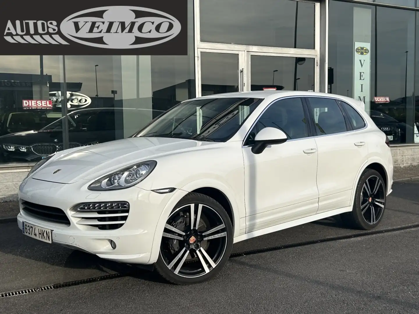 Porsche Cayenne Diesel 245 Aut. Wit - 1