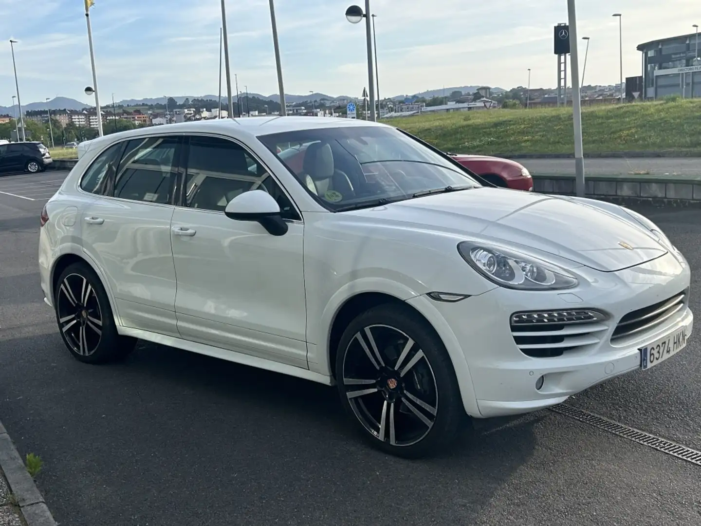 Porsche Cayenne Diesel 245 Aut. Wit - 2