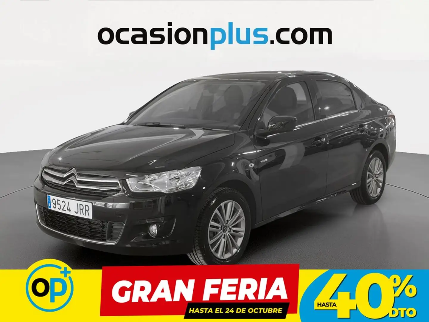 Citroen C-Elysée 1.2 PureTech Exclusive 82 Negro - 1