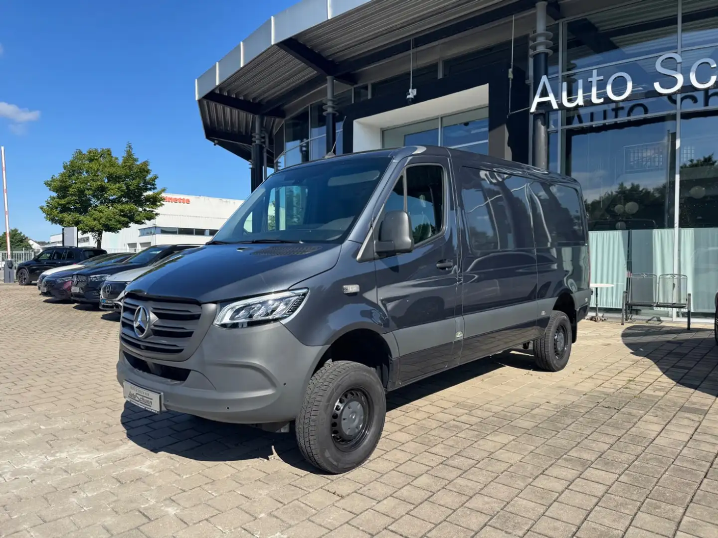 Mercedes-Benz Sprinter 319 Allrad+MBUX+LED+Standheizung+Navi Grigio - 1
