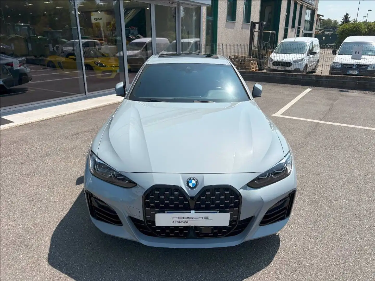BMW 420 d Gran Coupe mhev 48V xdrive Msport auto Grigio - 2