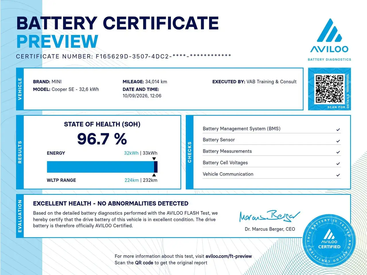 MINI Cooper 32.6 kWh*96.7% SOH*HUD*SPORTZETELS*, миниатюра 2