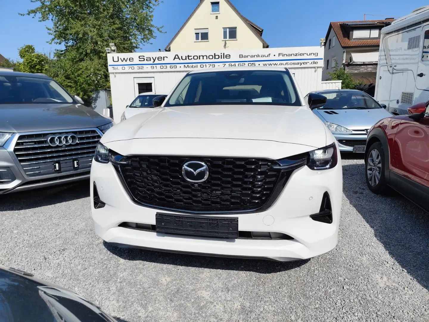 Mazda CX-60 Homura Hybrid AWD LEDER Blanc - 1