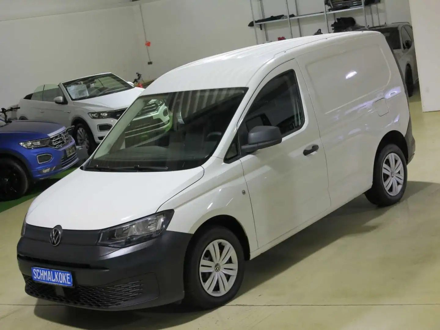 Volkswagen Caddy Cargo 2.0 TDI SCR EcoProfi Klima DAB Blanc - 2