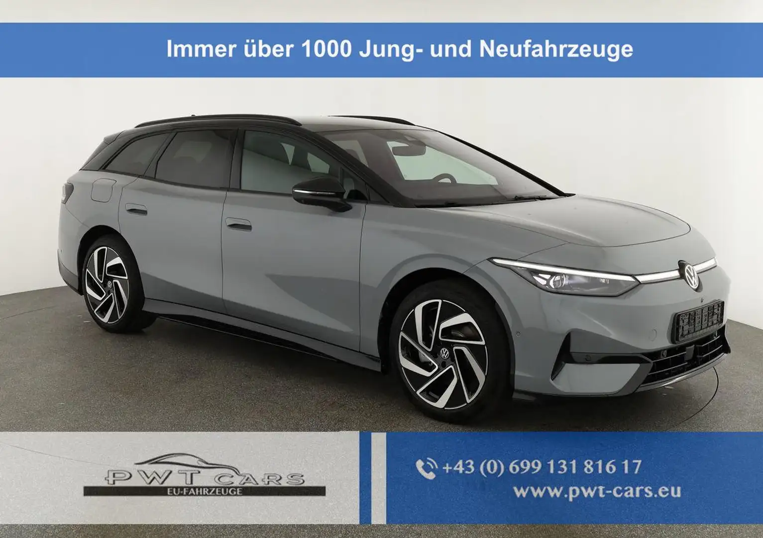 Volkswagen ID.7 Kombi Pro 210 kW Tourer Black, HuD, IQ.Light, I... Grau - 1
