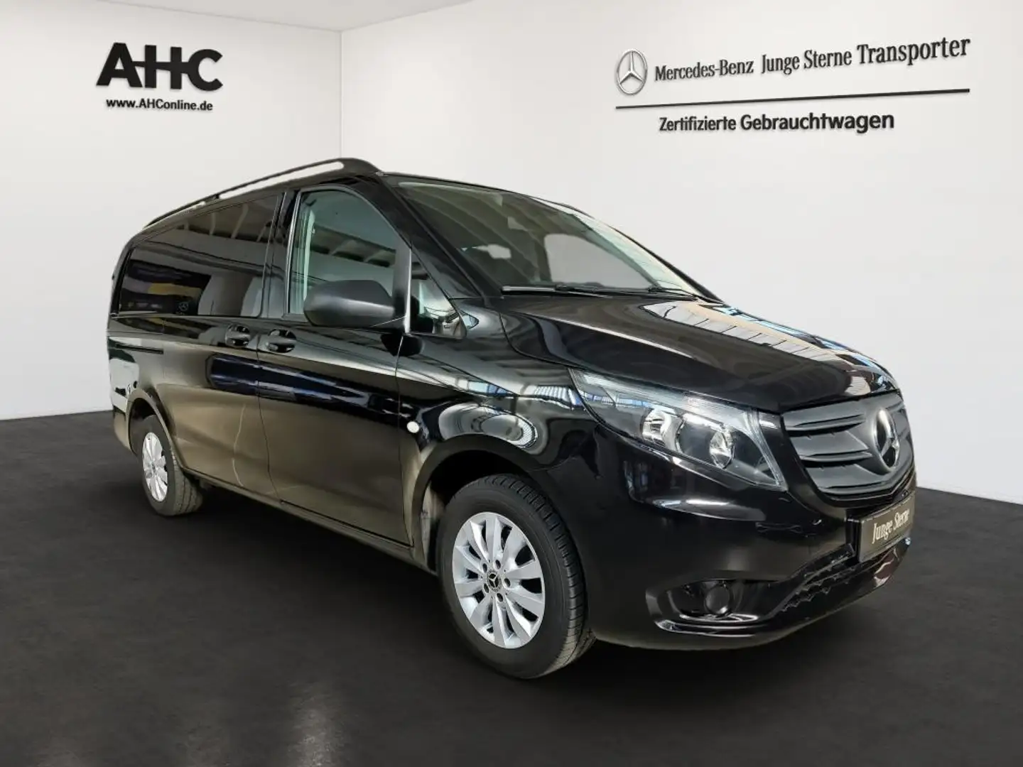 Mercedes-Benz Vito 116 Mixto lang 5 Sitze Standhzg Flügeltüren Schwarz - 2
