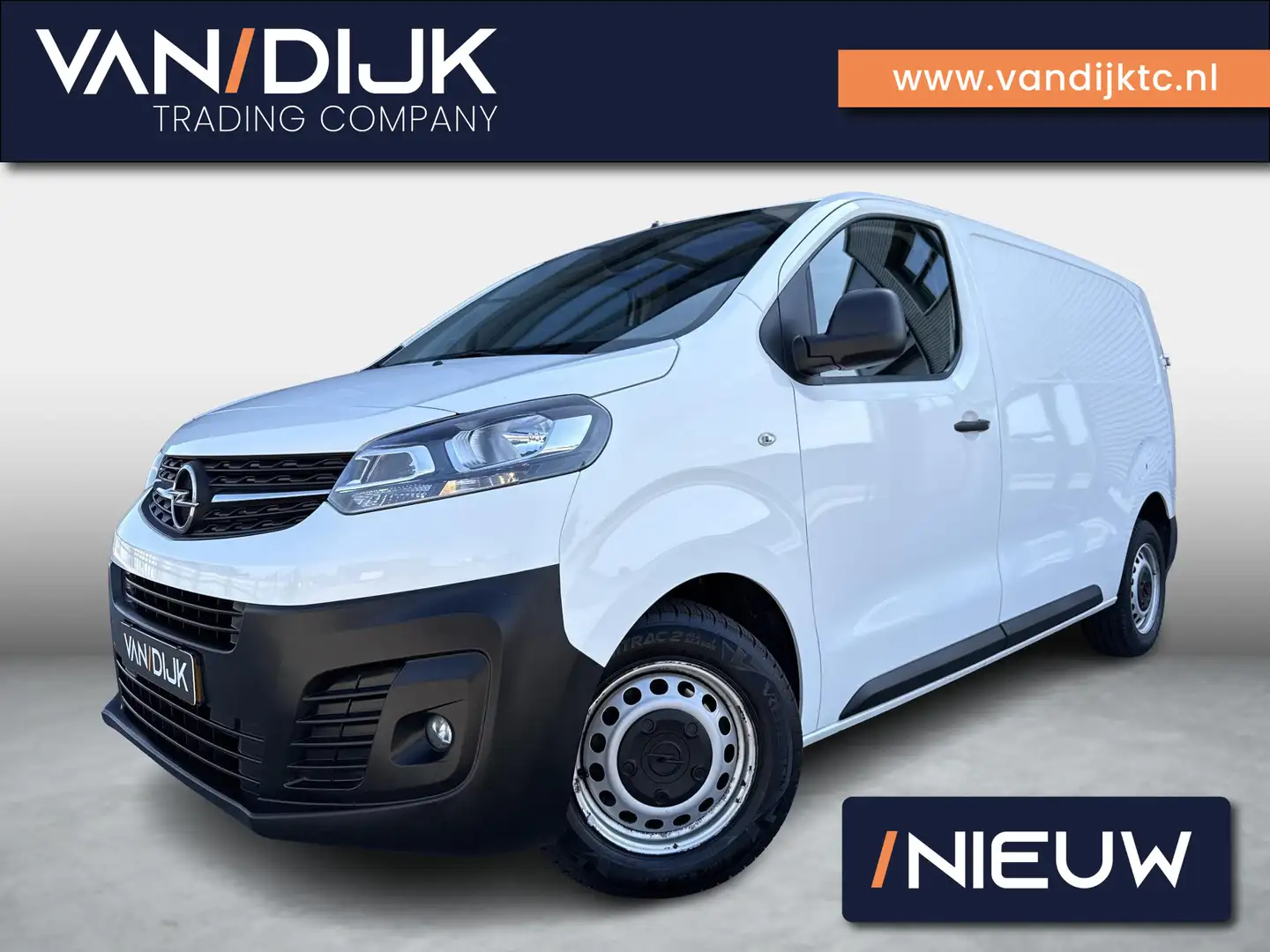 Opel Vivaro 1.5 CDTI L2H1 Edition ✓3-Persoons ✓Airco ✓Cruise ✓ Wit - 1