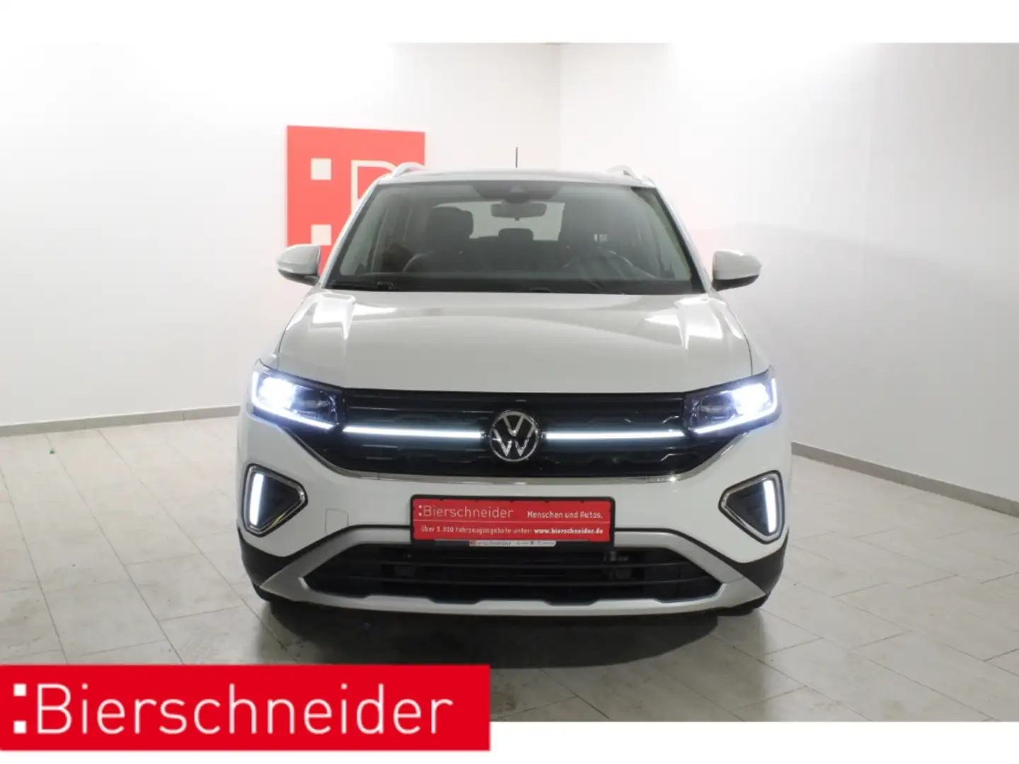 Volkswagen T-Cross 1.0 TSI DSG Style 17 NAVI IQ.LIGHT Blanc - 2