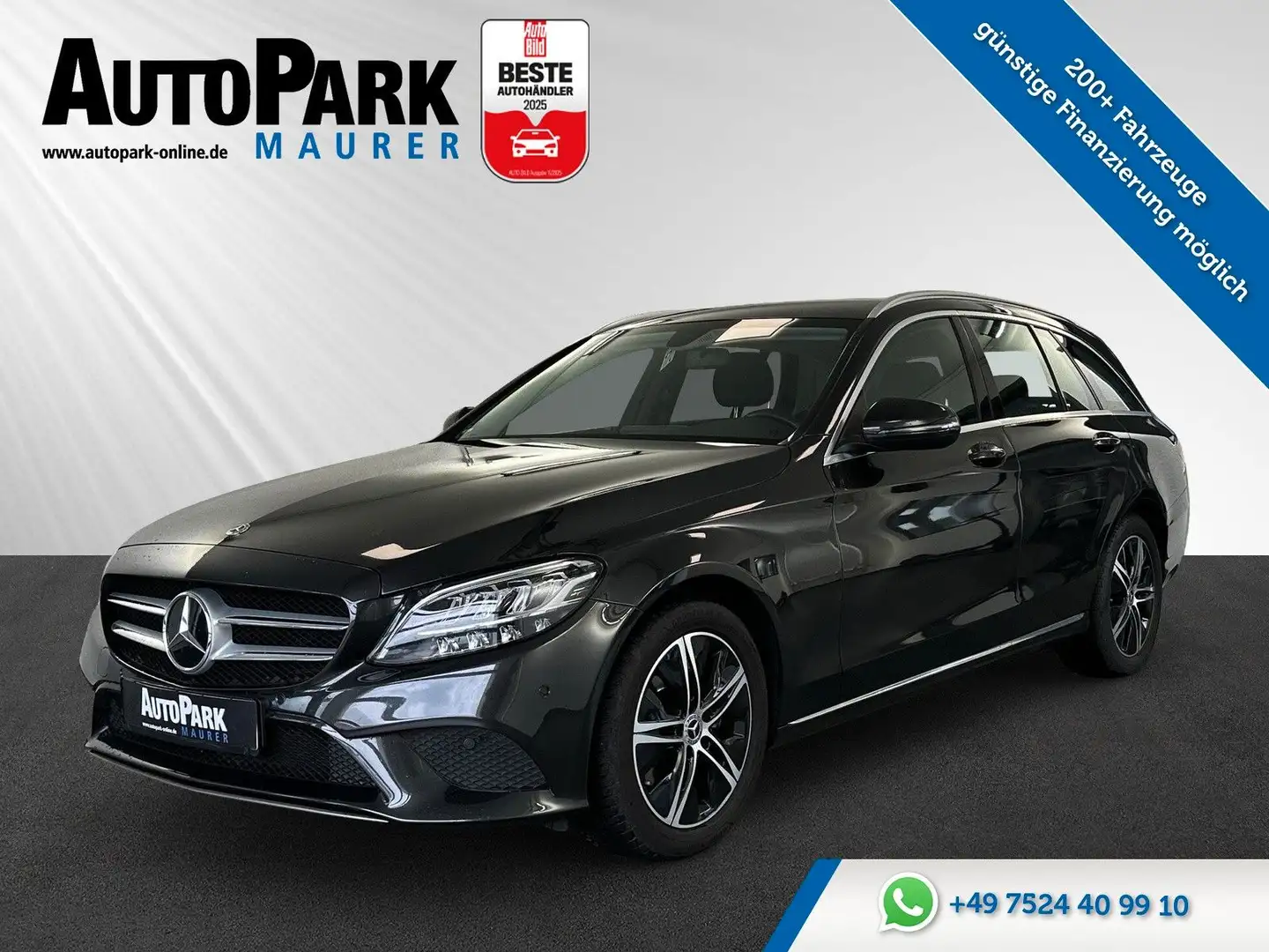 Mercedes-Benz C 200 T d AVANTGARDE*SHZ*Navi*AHK*LED*Service MB Green - 1