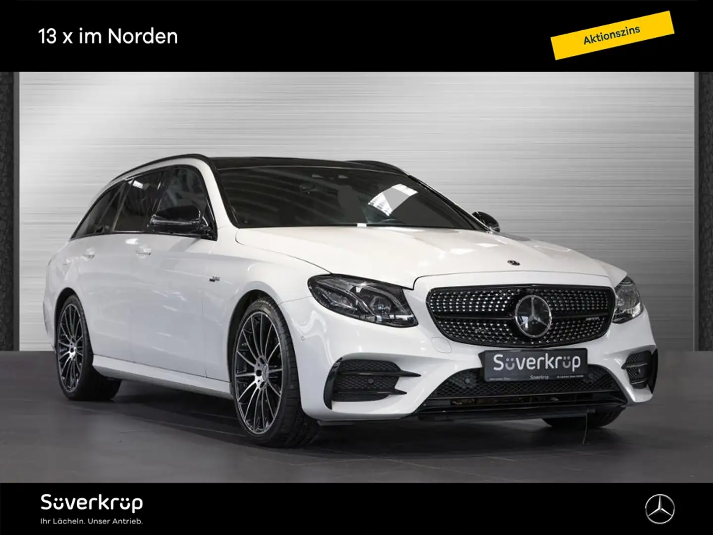 Mercedes-Benz E 53 AMG 4M+ T AMG NIGHT COMAND DRIVERS WIDE 360 Weiß - 1
