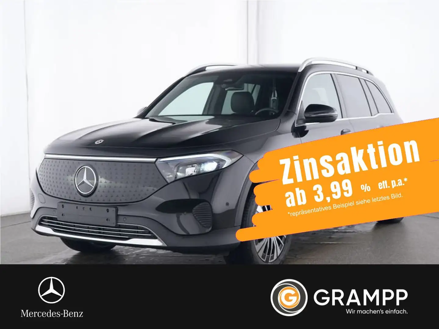 Mercedes-Benz EQB 300 4M Progressive-Advanced/7-Sitze/Kamera Schwarz - 1