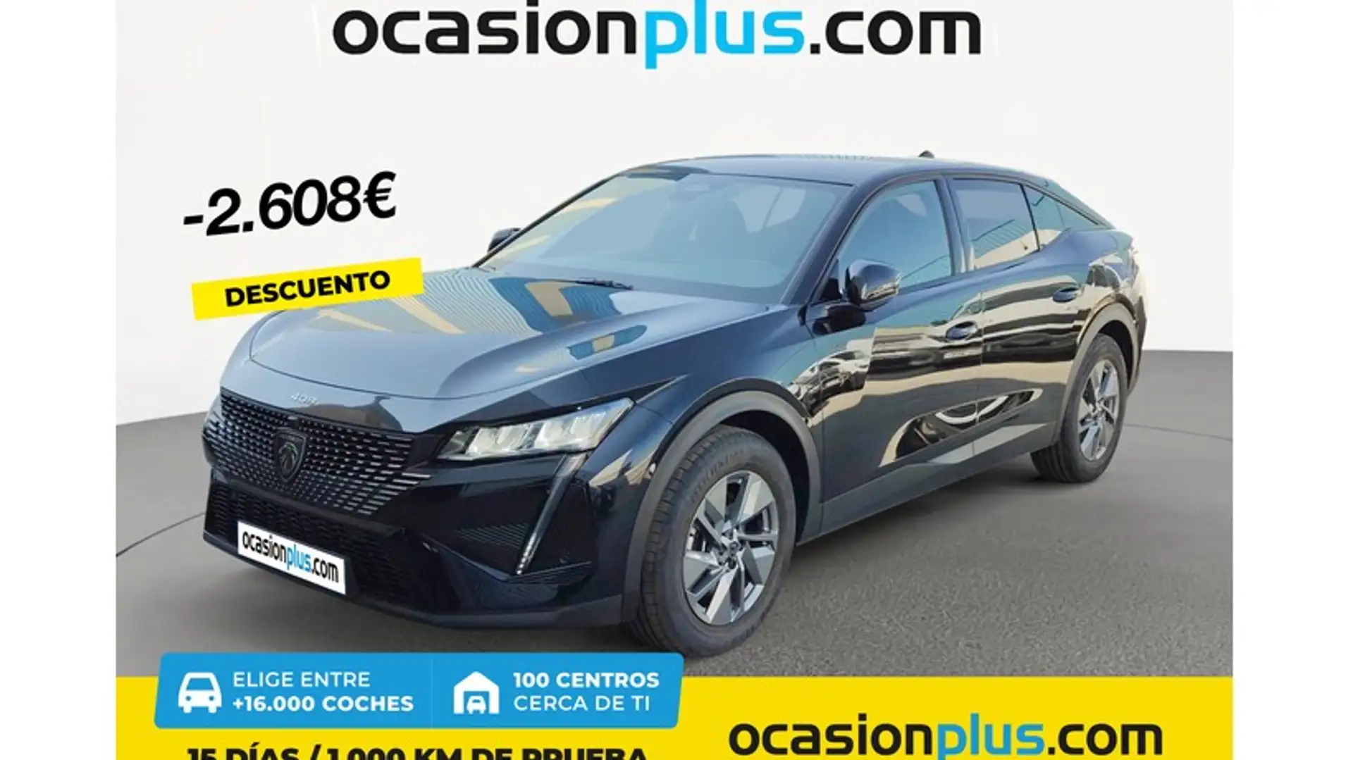 Peugeot 408 Hybrid 180 Allure e-EAT8 Negro - 1