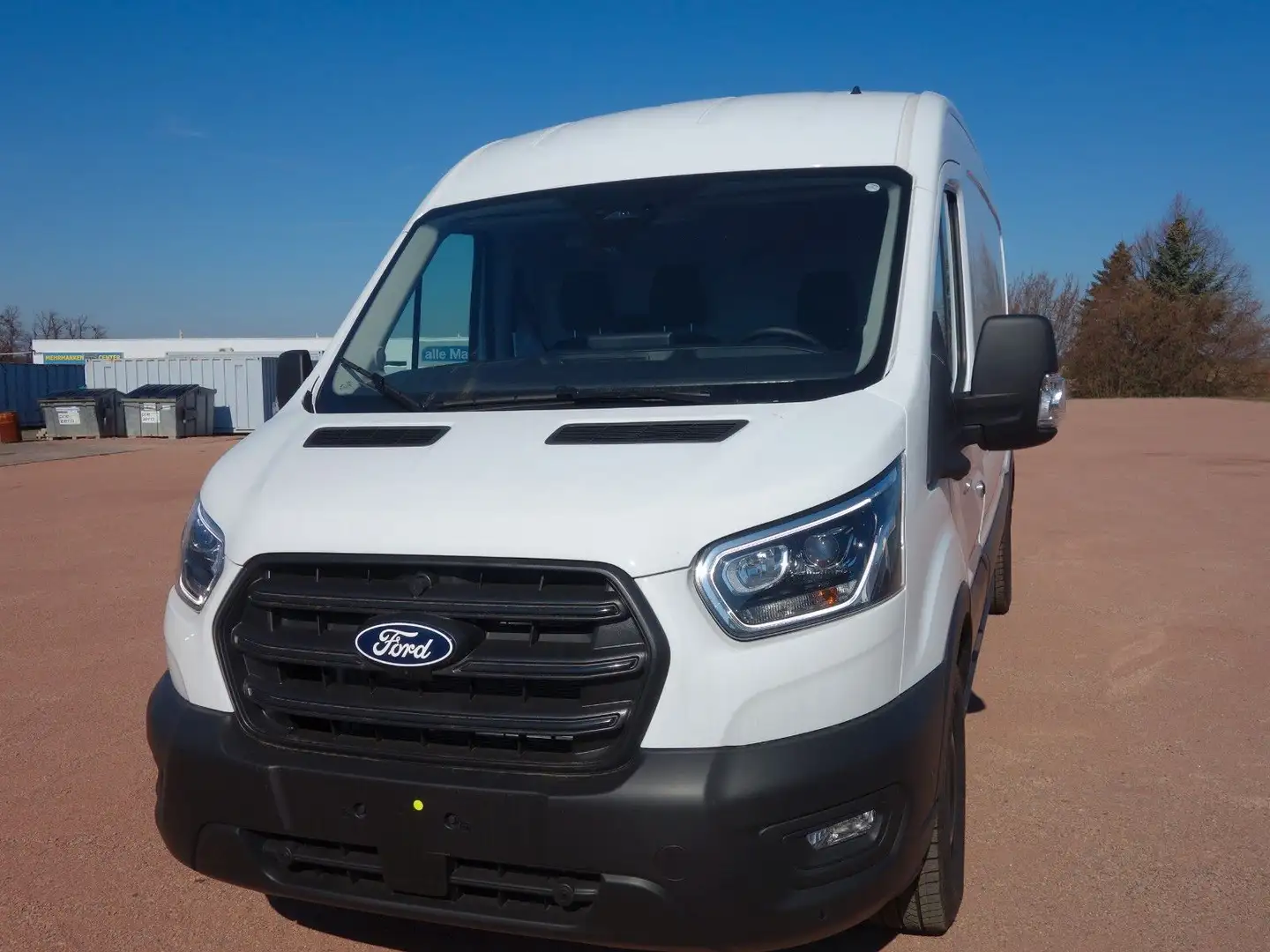 Ford Transit Kasten 350L3 Trend Navi, Xenon Blanc - 1