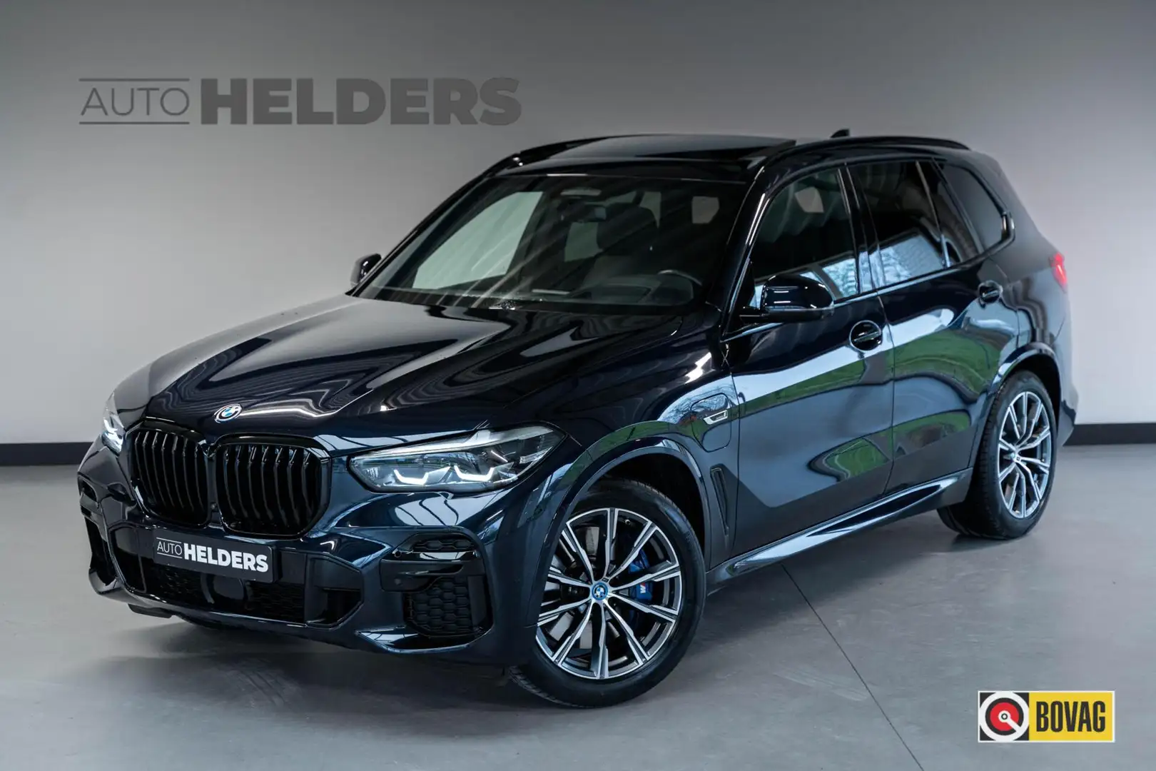 BMW X5 xDrive45e High Executive Pano Sky H&K ACC 360° HuD Blauw - 1