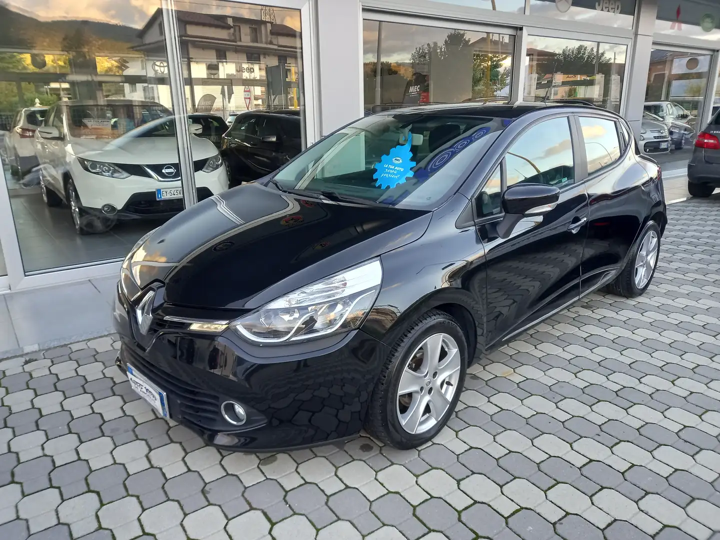 Renault Clio 1.2 16V 75CV 5 PORTE FULL OPTIONALS * NAVIGATORE * Schwarz - 2