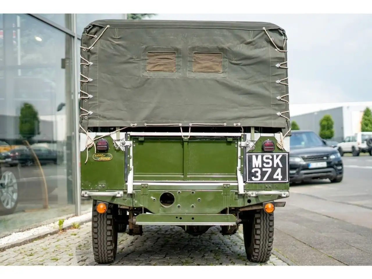 Land Rover Series 80 Lights behind the grill, foto 7