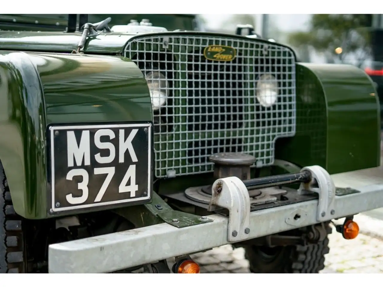 Land Rover Series 80 Lights behind the grill, foto 8