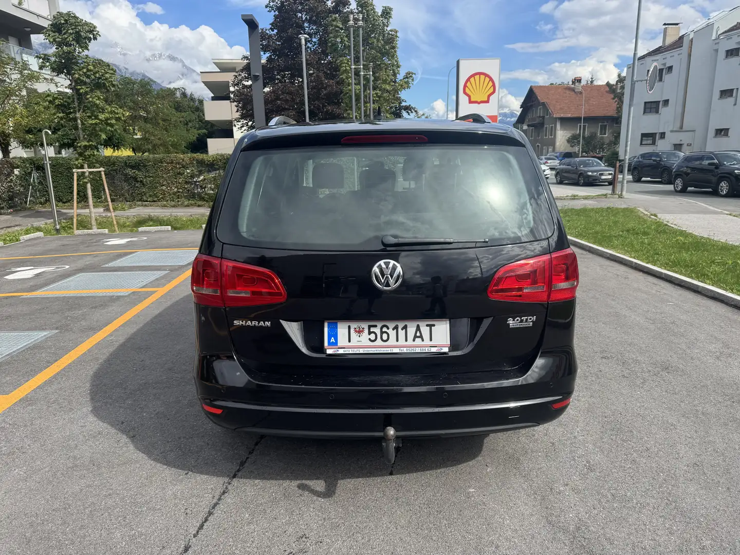 Volkswagen Sharan Highline BMT Schwarz - 2