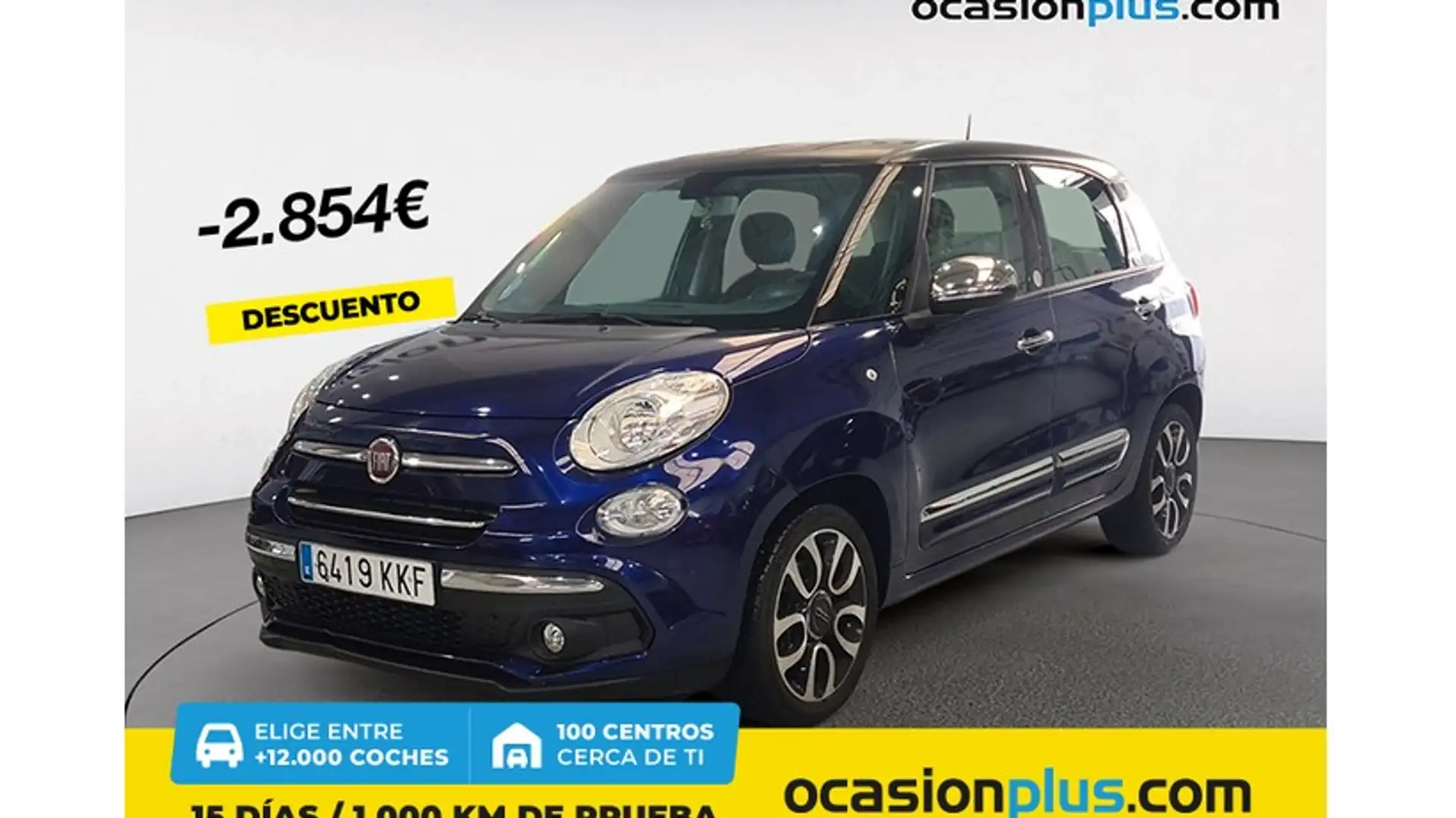 Fiat 500L 1.4 Pop Star Azul - 1