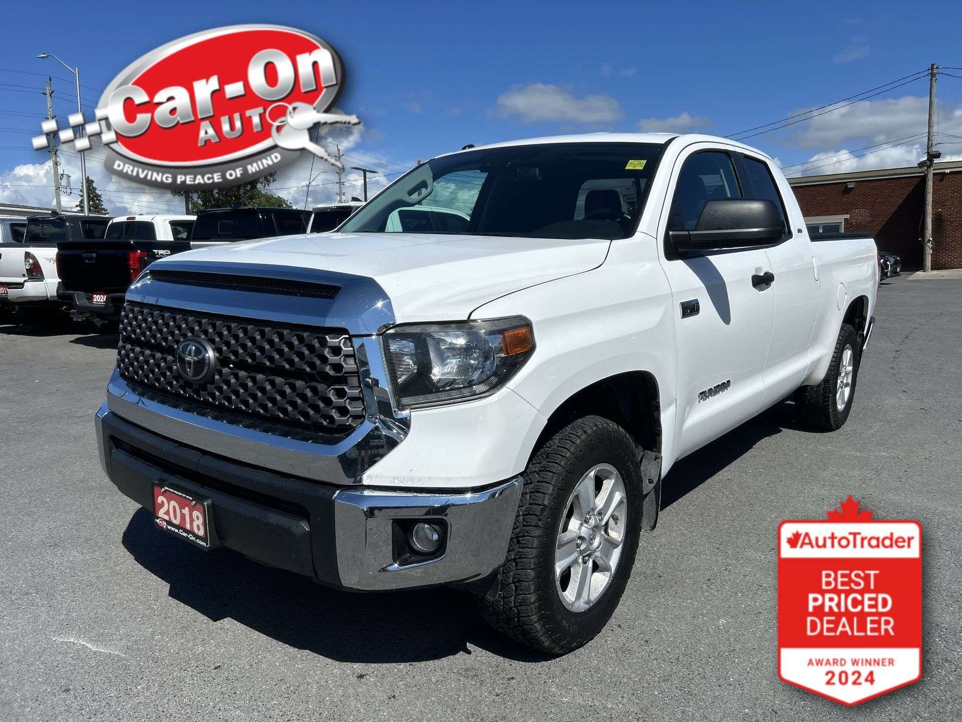 White 2018 Toyota Tundra Pickup Truck Automatic