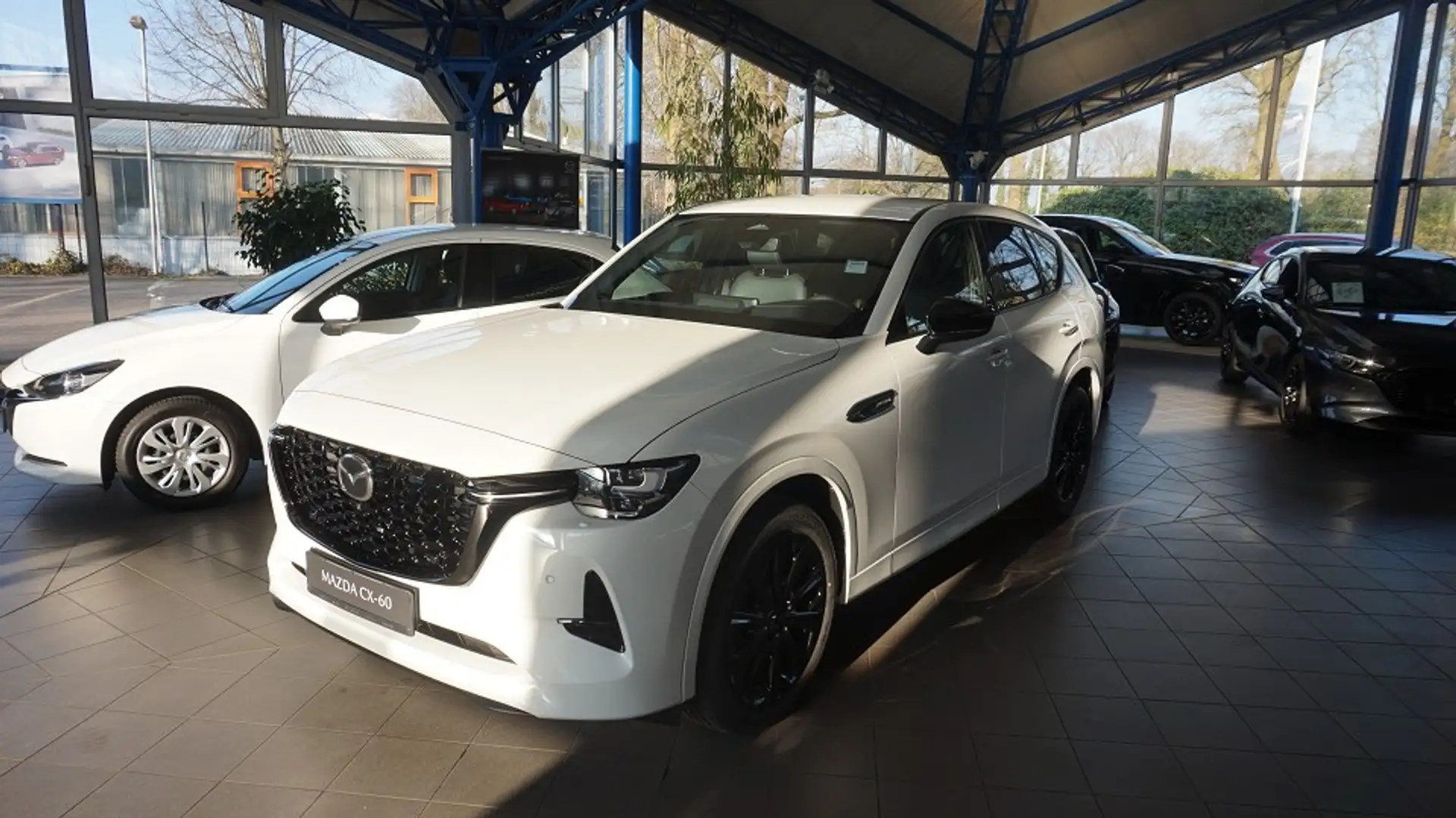 Mazda CX-60 3.3L e-SKYACTIV D 254ps 8AT AWD Homura COSO Weiß - 1