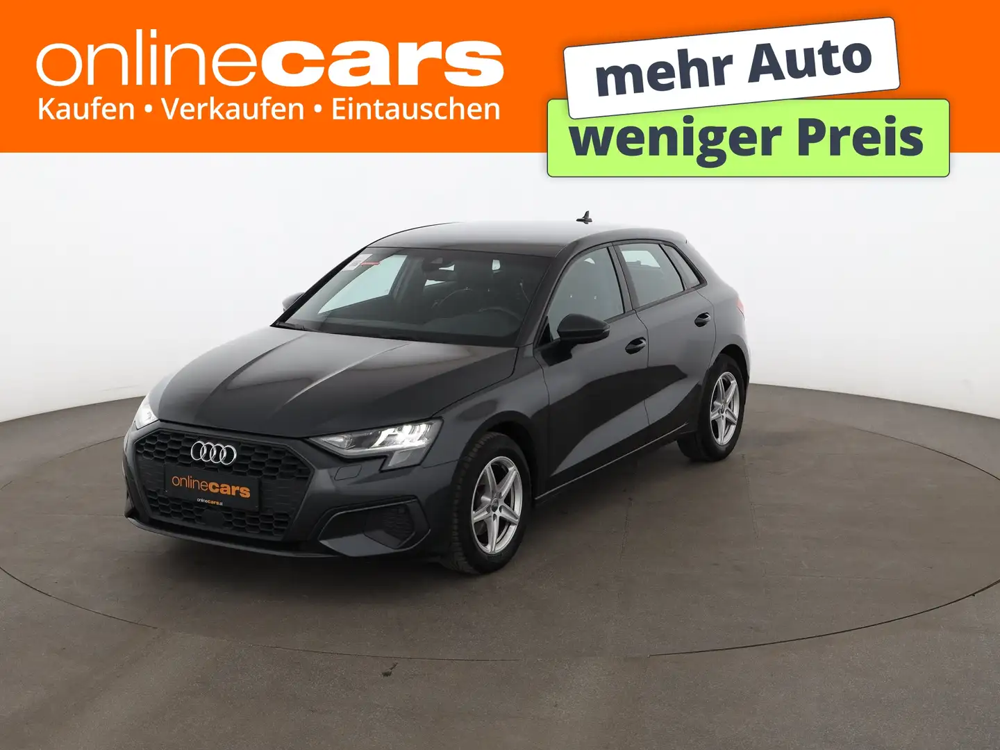 Audi A3 Sportback 30 TFSI LED NAVI ASSIST TEMPOMAT PDC Grau - 1
