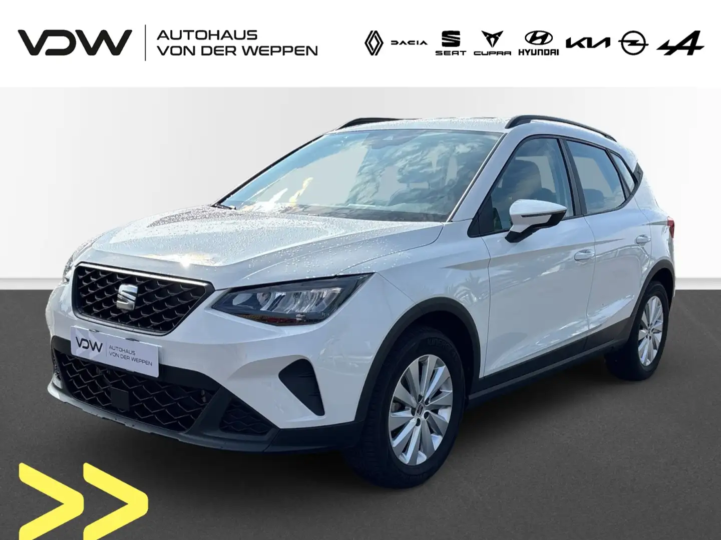 SEAT Arona Style TSI DSG Carplay Sitzheizung PDC Klima Wit - 1