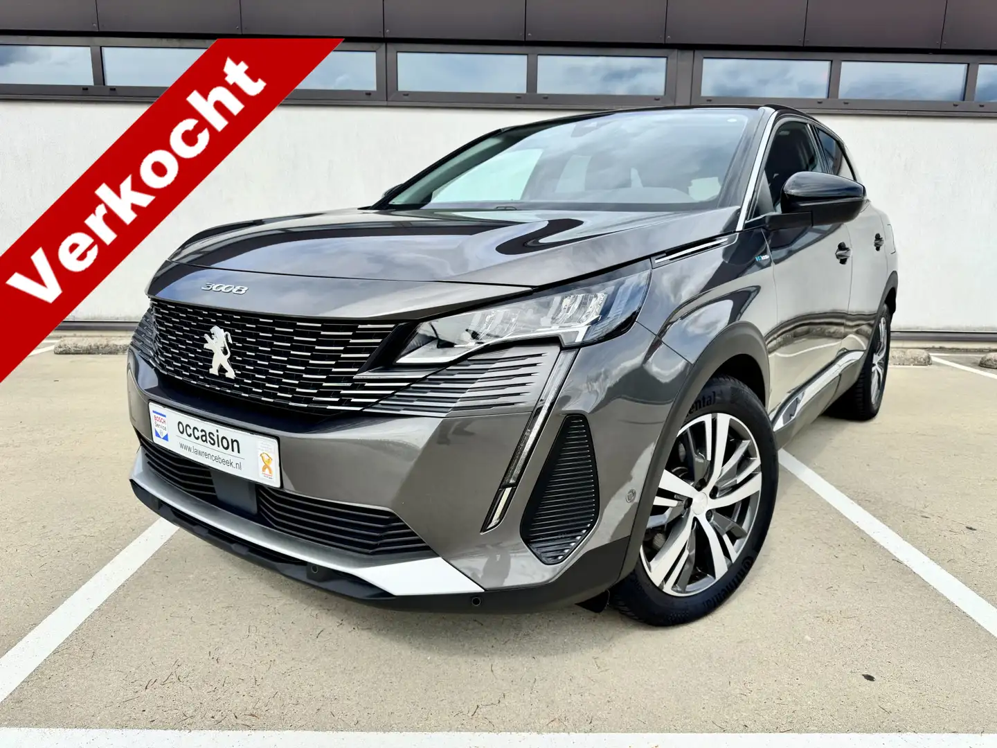 Peugeot 3008 1.6 HYbrid 225 Allure Key-less | Cruise | Navi | C Gris - 1