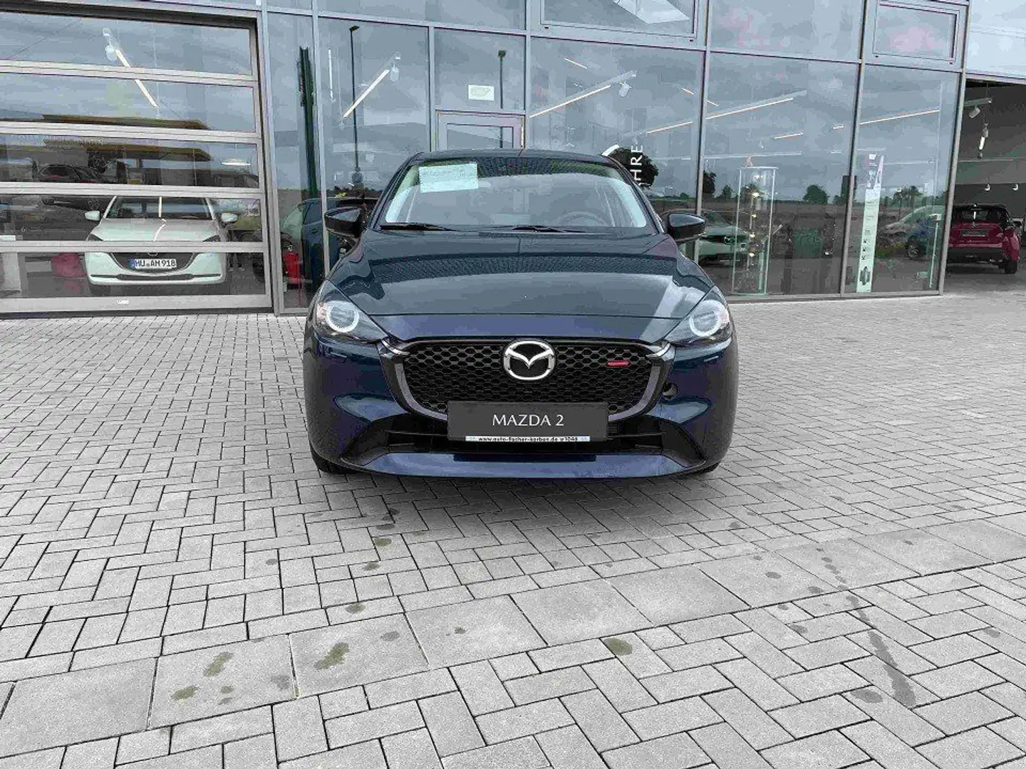 Mazda 2 1.5 (90PS) Schalter Homura Mild-Hybrid Mazda t Blau - 2