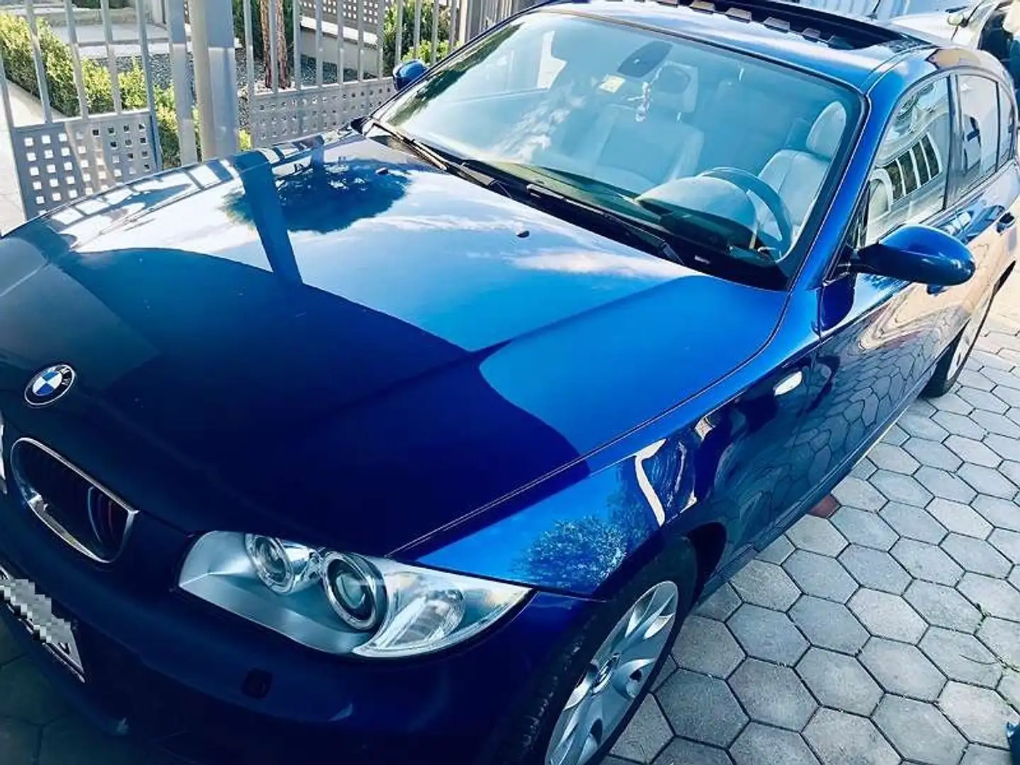 BMW 120 120d Blauw - 1