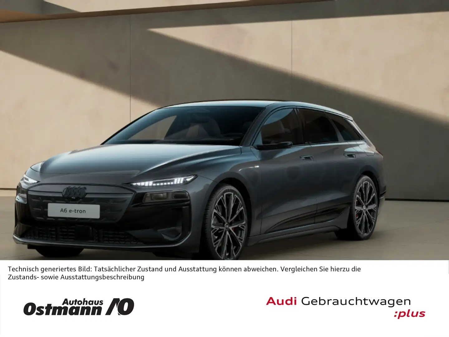 Audi A6 e-tron Avant quattro AHK 20'' 360° Matrix HUD Grijs - 1
