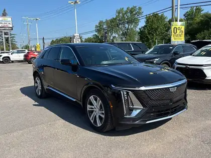 Black 2024 Cadillac LYRIQ SUV / Crossover All-Wheel Drive 1-Speed Automatic