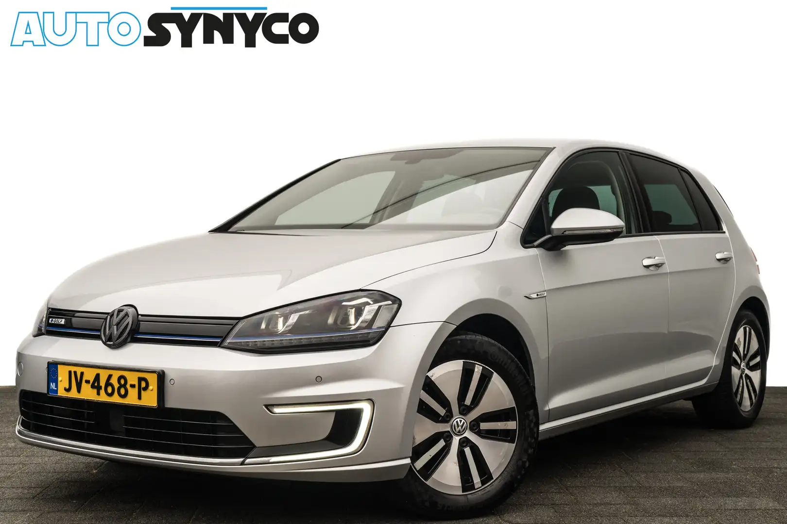 Volkswagen e-Golf 85 Kw 24 kWh | Adap. Cruise | Carplay | Org. NL | Zilver - 1