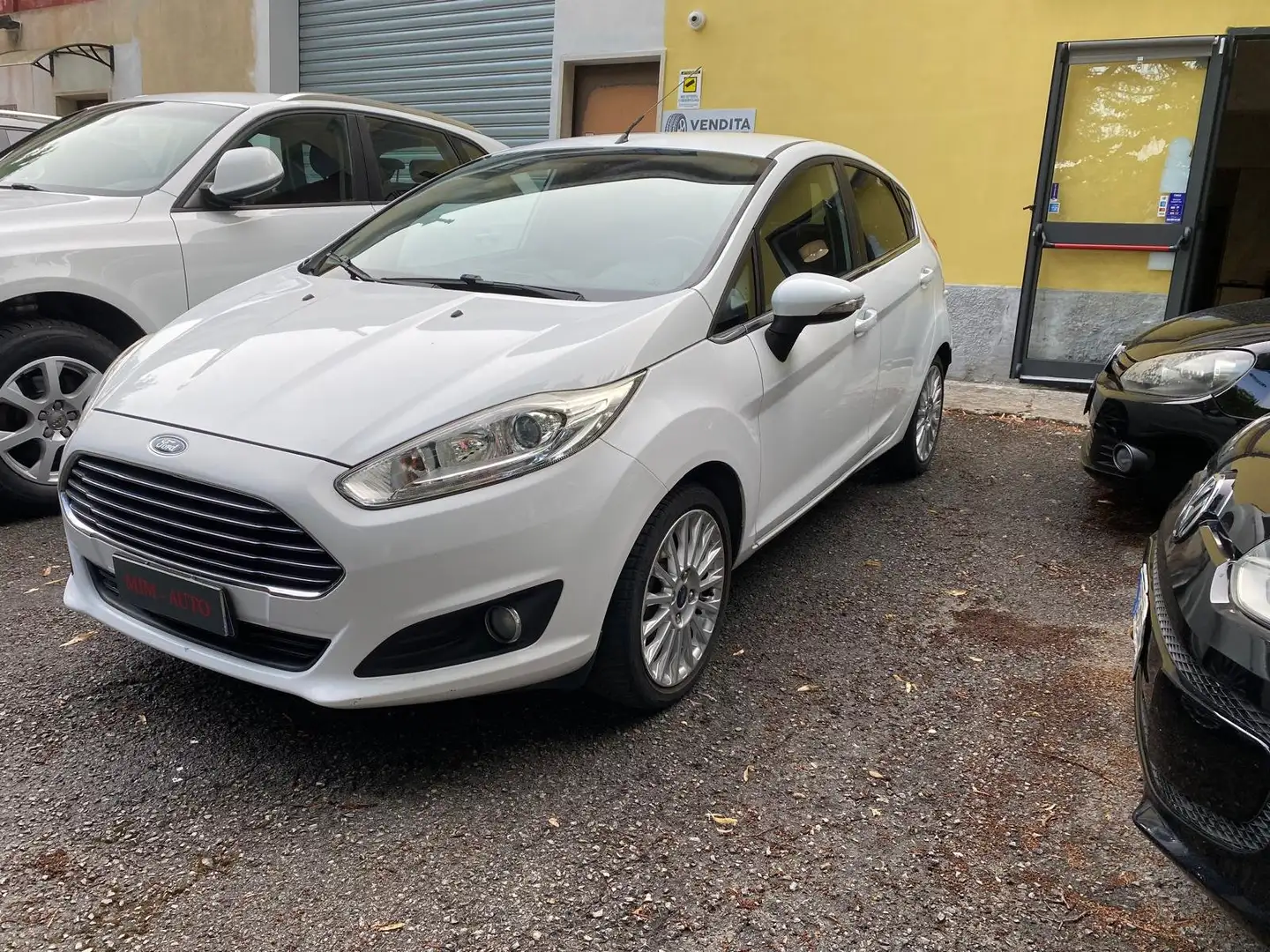 Ford Fiesta Fiesta VI5p 1.5 tdci Titanium 75cv GARANZIA 1 ANNO Blanc - 2