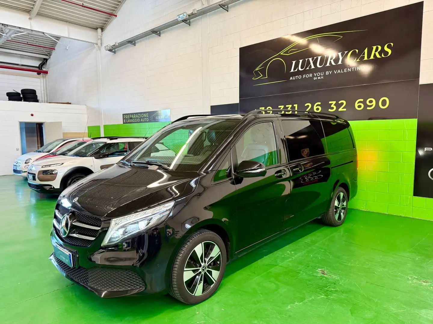 Mercedes-Benz V 250 Long 250 d Exclusive automatic 9G-Tronic Zwart - 1
