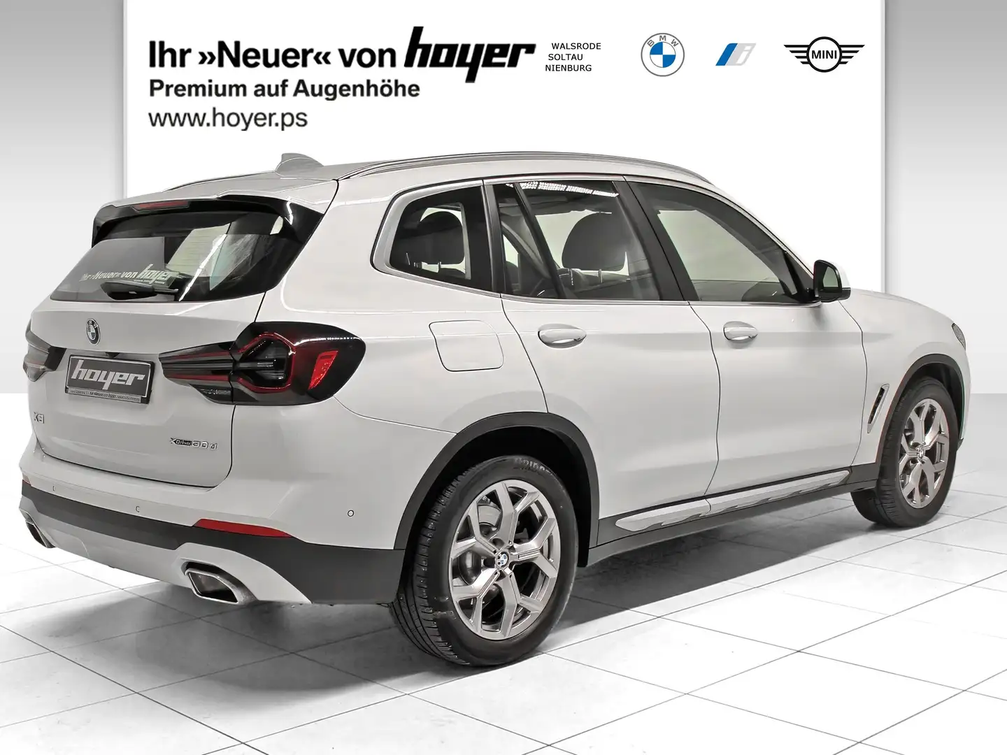 BMW X3 xDrive30d ZA Head-Up HiFi DAB WLAN Klimaaut. Weiß - 2
