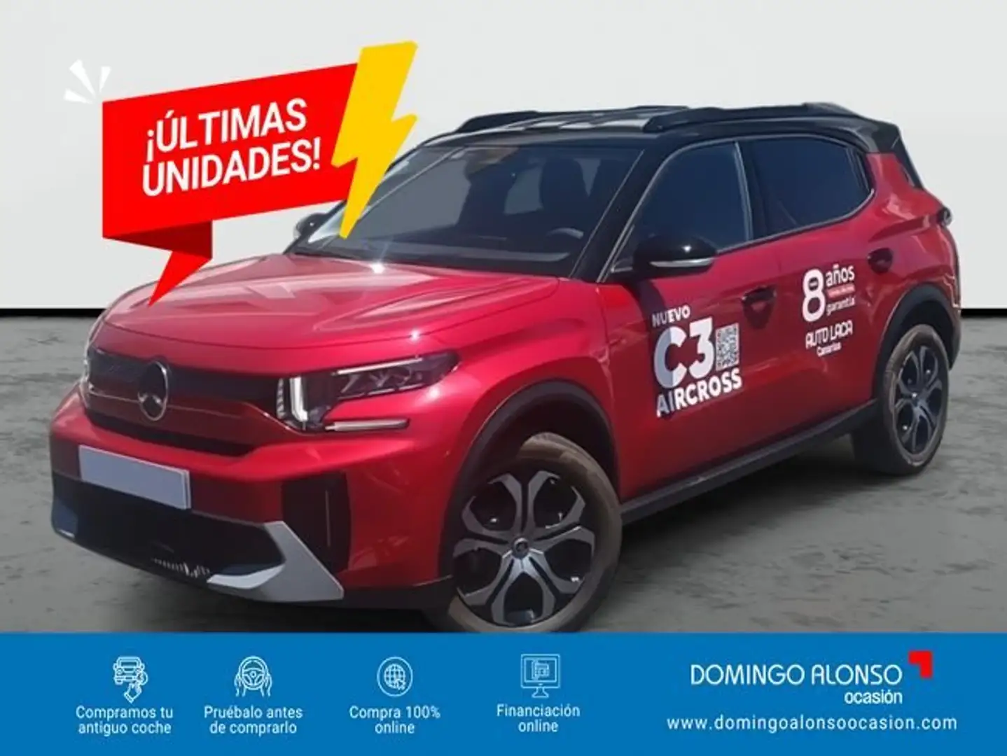 Citroen C3 Aircross Nuevo Citroën  Turbo 100 S&S 6v PLUS Rojo - 1