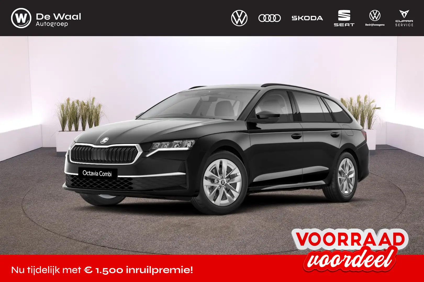 Skoda Octavia combi Business Edition Plus 1.5 TSI DSG Noir - 1