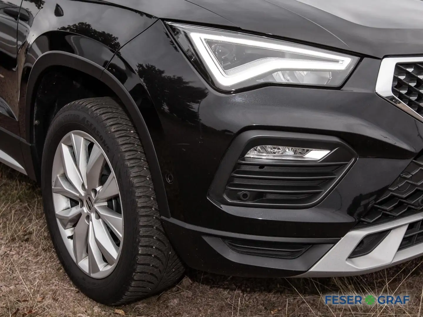 SEAT Ateca 1.5 TSI DSG Xperience LED/AHK/ACC/Kamera Schwarz - 2