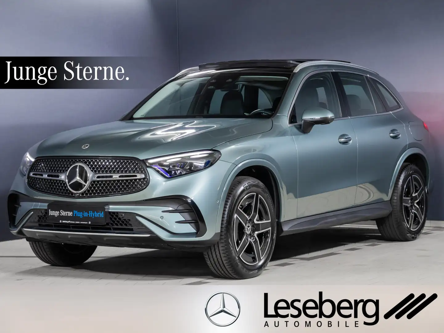 Mercedes-Benz GLC 300 GLC 300 e 4M AMG DIG.LIGHT/AHK/Pano/Distro/360°/ Silber - 1
